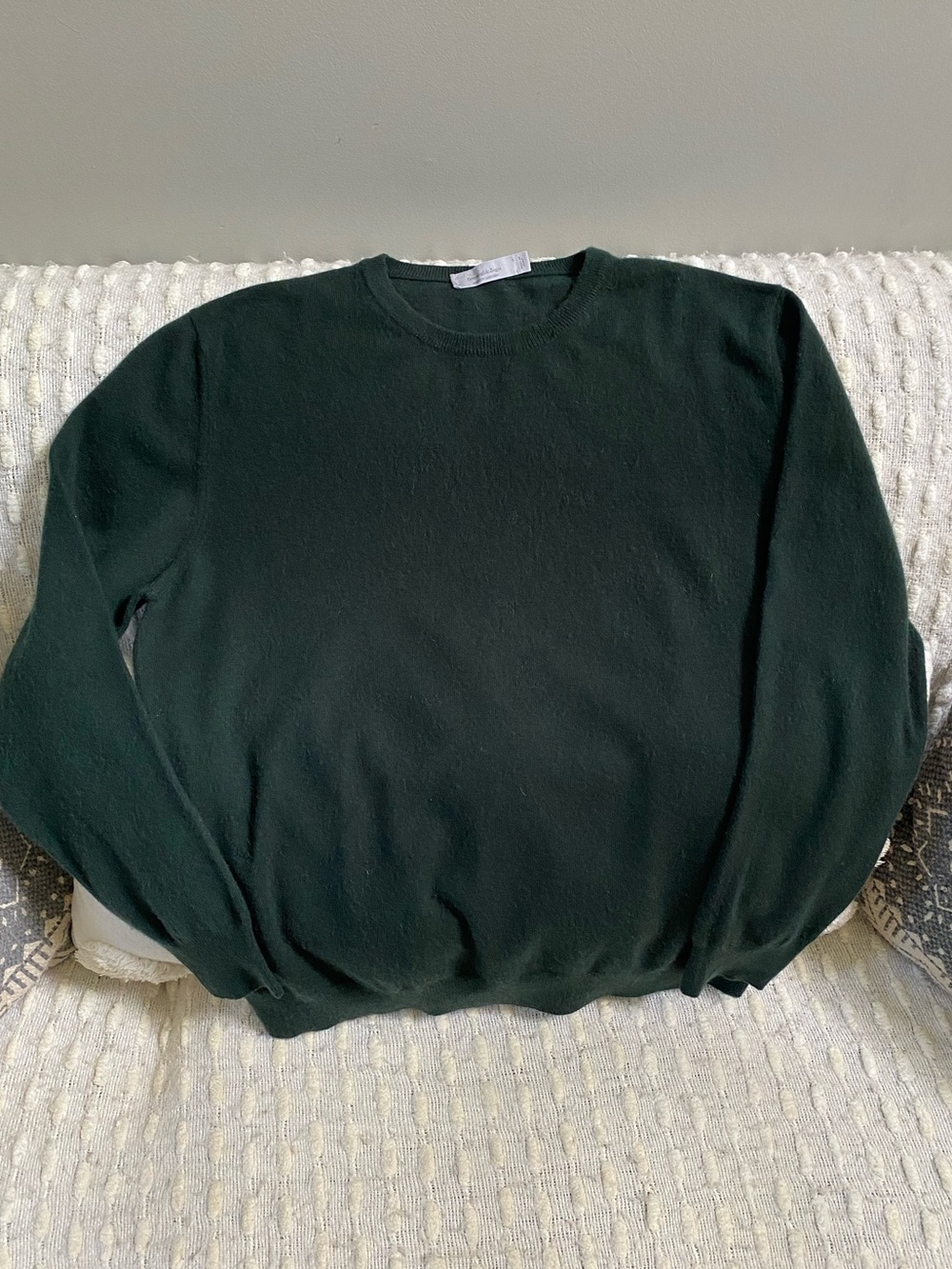 {Ermenegildo Zegna} Premium Cashmere Crewneck Sweater